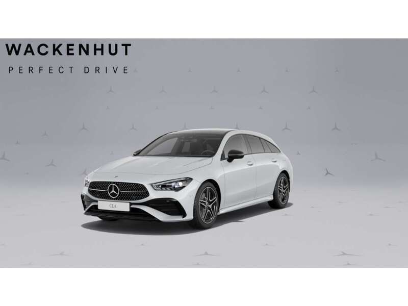 Digitalweiß Gebraucht 2024 Mercedes CLA200 AMG Kombi | 35.930 € (Fairer Preis) - Bild 1/3