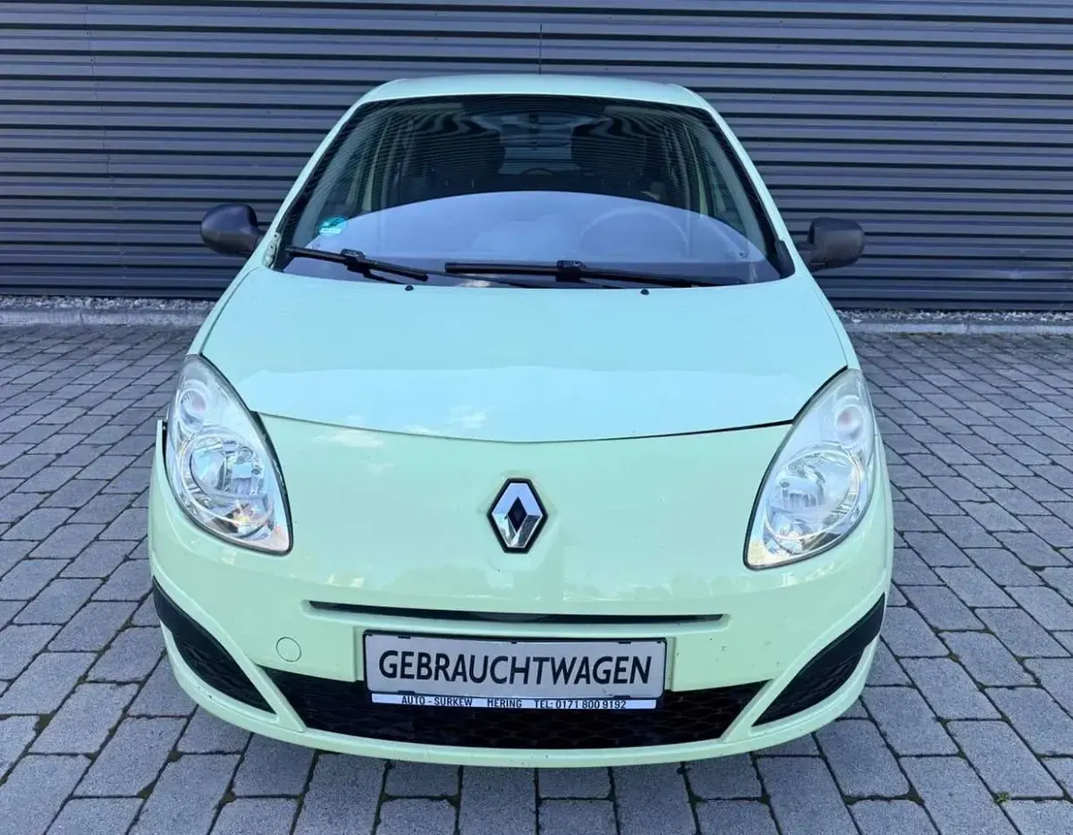 Gebraucht Renault Twingo Authentique 58 PS (42 kW) 2009 Pastellgrün Kleinwagen