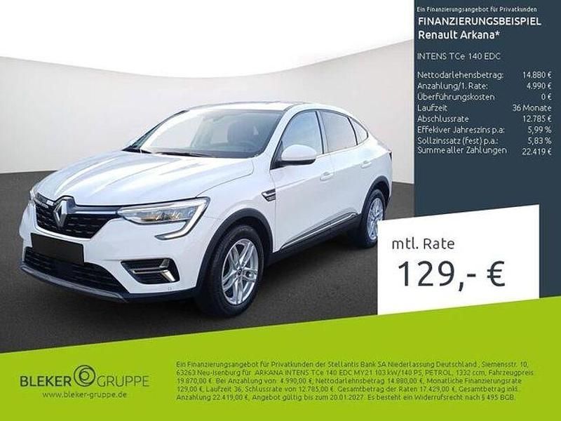 Gebraucht Renault Arkana Intens 140 PS (102 kW) 2022 Schneeweiß SUV