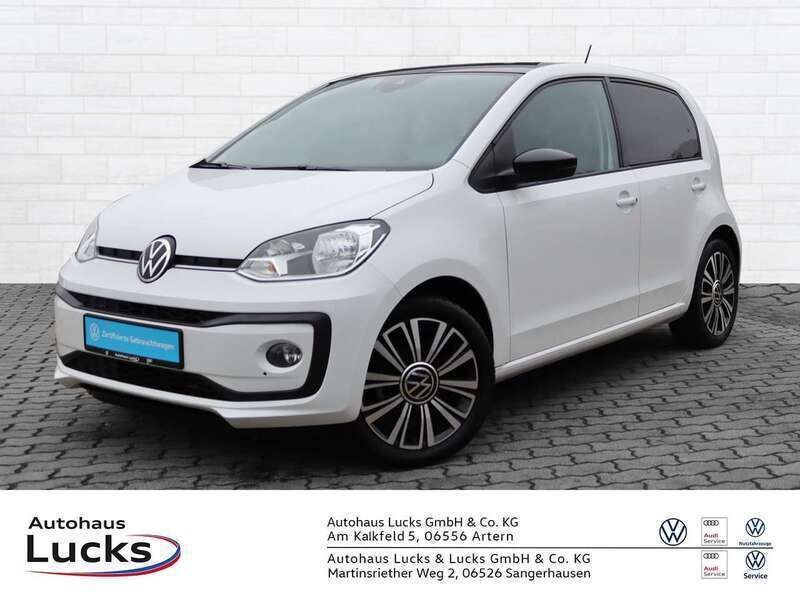 Gebraucht VW up! Style 65 PS (47 kW) 2022 Pure white deep black perleff Kleinwagen