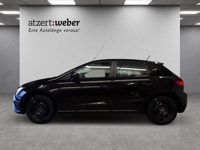 Neu Seat Ibiza 80 PS (58 kW) 2025 Mitternachtsschwarz metallic Limousine