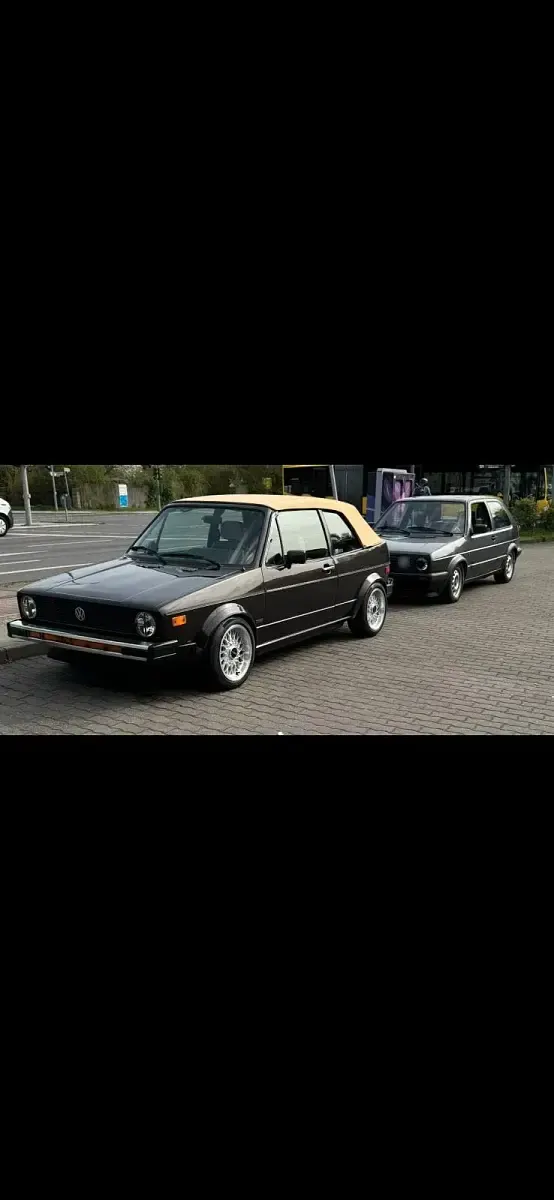 Gebraucht VW Golf Cabriolet 98 PS (72 kW) 1984 Braun Cabrio