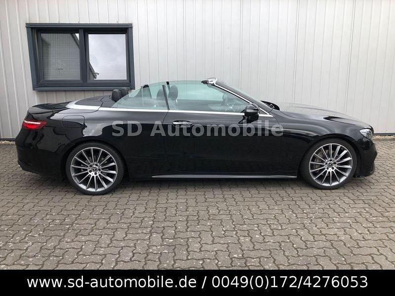 Gebraucht Mercedes E300 AMG line 245 PS (180 kW) 2018 Obsidianschwarz Cabrio