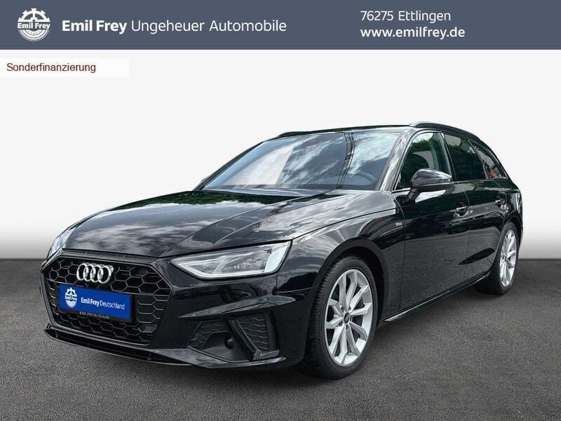 Mythos black metallic Gebraucht 2023 Audi A4 S-Line Kombi | 30.490 € (Guter Preis) - Bild 1/3