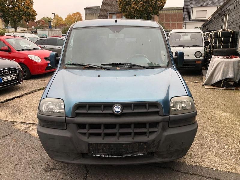 Gebraucht Fiat Doblò 65 PS (47 kW) 2001 Blau Van / Kleinbus