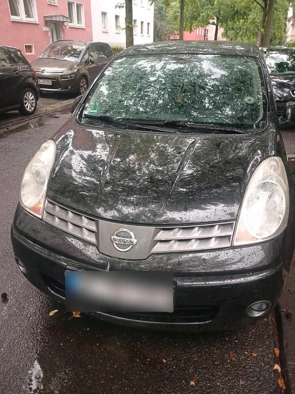 Second-hand Nissan Note 100 CP (73 kW) 2008 Negru Hatchback