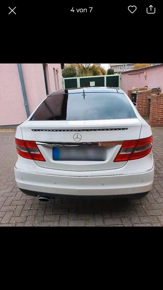 Gebraucht Mercedes CLC180 143 PS (105 kW) 2008 Weiß Coupé