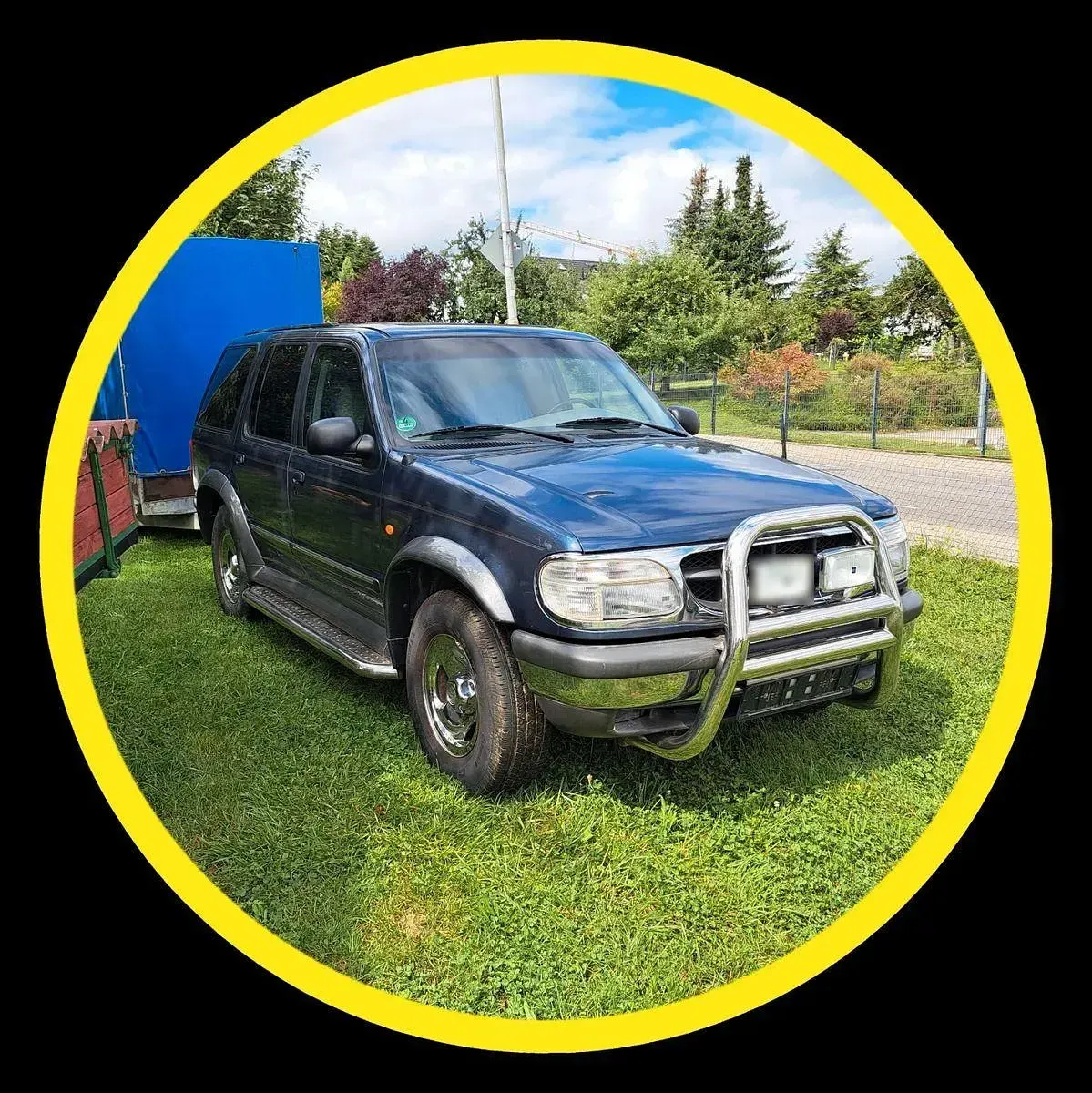 Usado Ford Explorer 207 HP (152 kW) 1998 Azul SUV