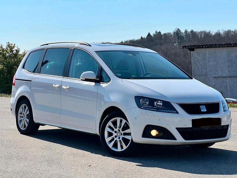 Gebraucht Seat Alhambra 150 PS (110 kW) 2012 Weiß Van / Kleinbus