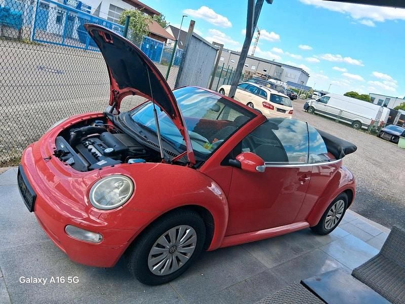 Rot Gebraucht 2003 VW Beetle Cabrio | 950 € (Superpreis) - Bild 1/4