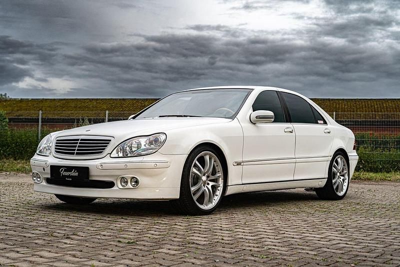 Gebraucht Mercedes S500 400 PS (294 kW) 2000 Weiß Limousine