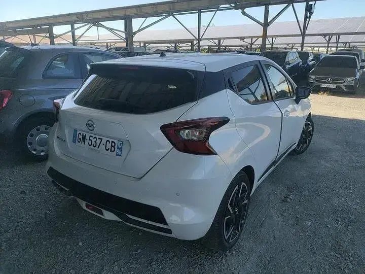 Gebraucht Nissan Micra 92 PS (67 kW) 2023 Weiß Kleinwagen