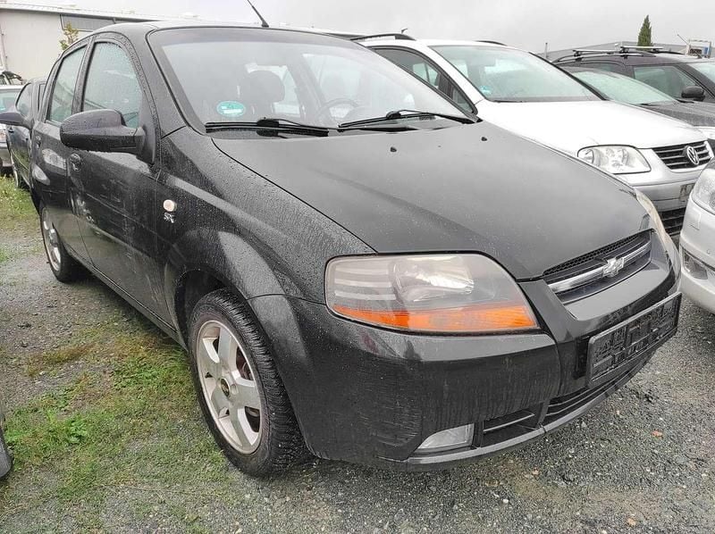 Schwarz Gebraucht 2006 Chevrolet Kalos SE Kleinwagen | 499 € (Superpreis) - Bild 1/4