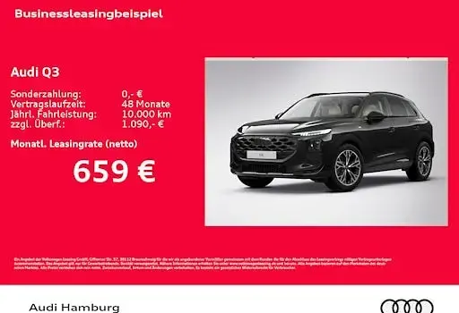 Neu Audi Q3 Ambiente 204 PS (150 kW) 2026 Schwarz SUV