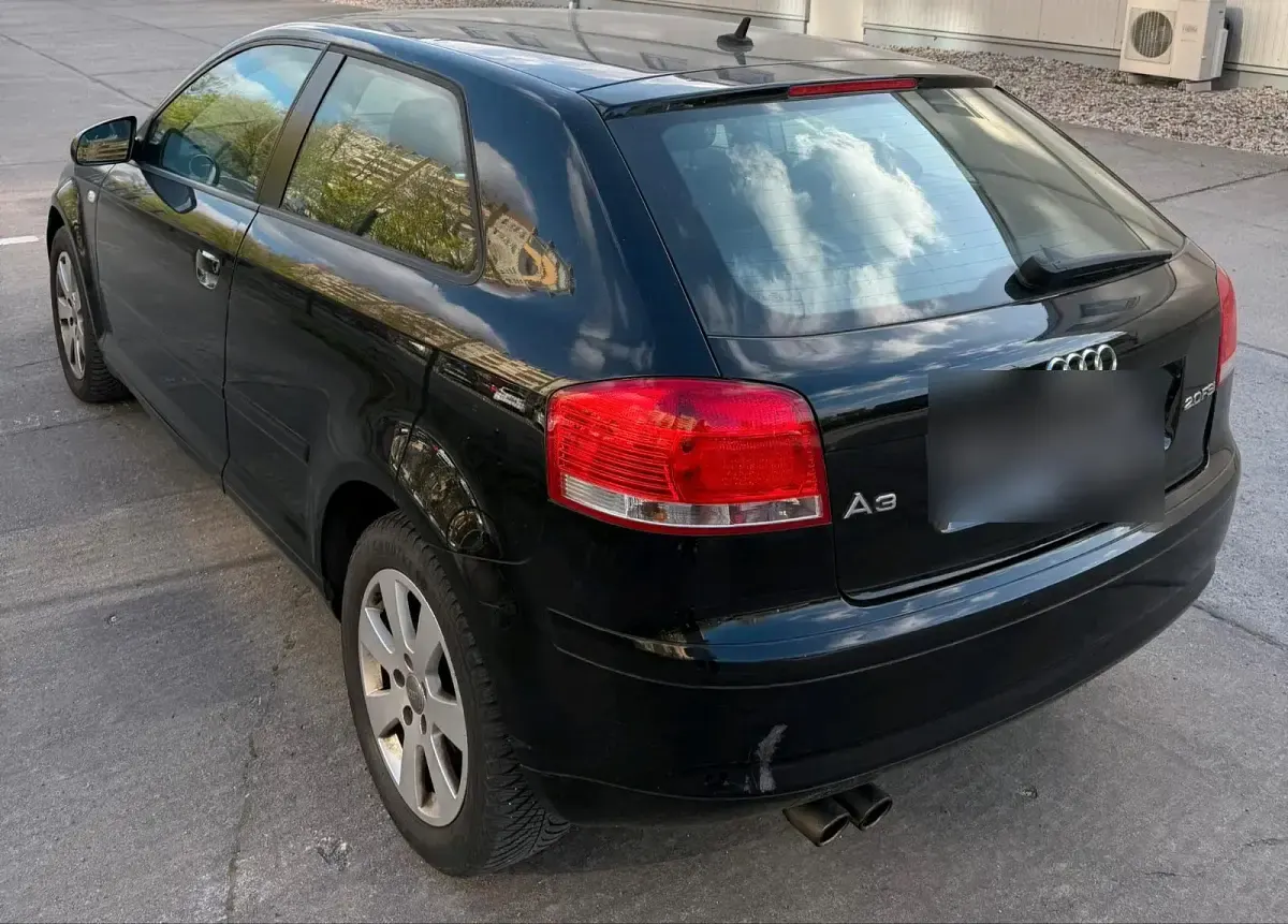Używany Audi A3 150 KM (110 kW) 2003 Czarny Hatchback