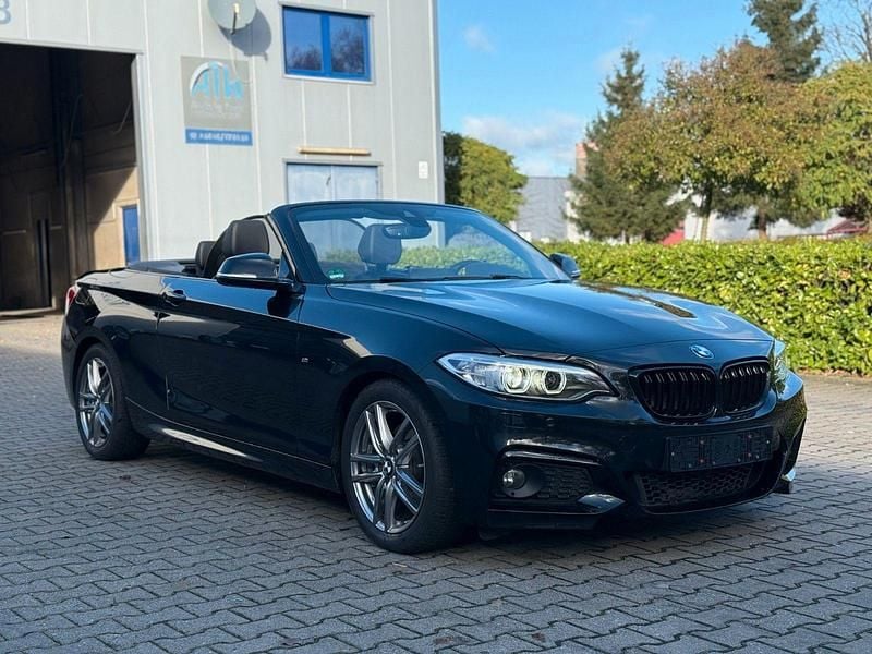 Schwarz Gebraucht 2015 BMW 220 M Sport Cabrio | 13.500 € (Superpreis) - Bild 1/2