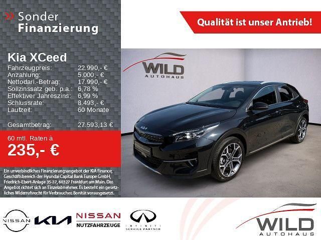 1k) zilinaschwarz met. (schwarz Gebraucht 2022 Kia XCeed Spirit SUV | 22.990 € (Fairer Preis) - Bild 1/4