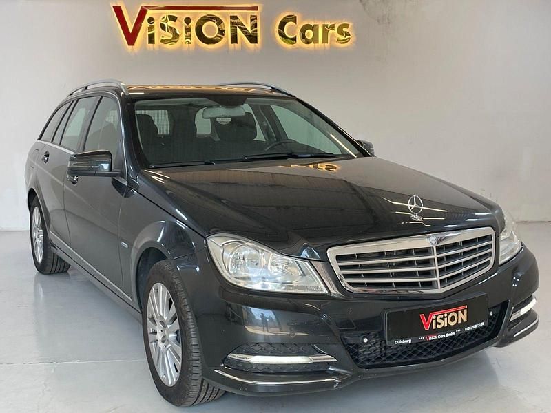 Schwarz Gebraucht 2013 Mercedes C200 Elegance Kombi | 11.890 € (Fairer Preis) - Bild 1/4