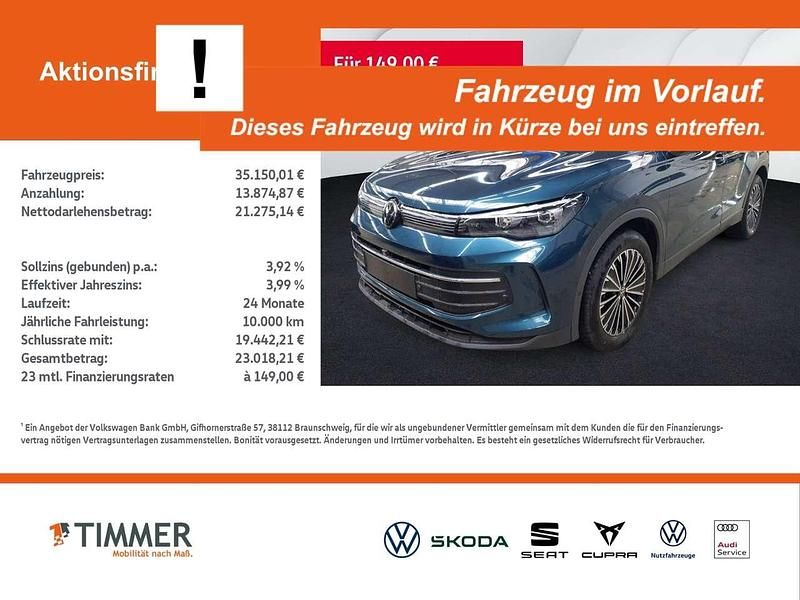 Gebraucht VW Tiguan Goal 150 PS (110 kW) 2025 Nightshade blue metallic SUV