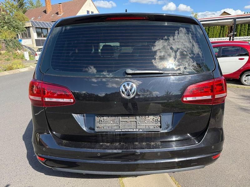 Gebraucht VW Sharan 150 PS (110 kW) 2018 Schwarz Van / Kleinbus