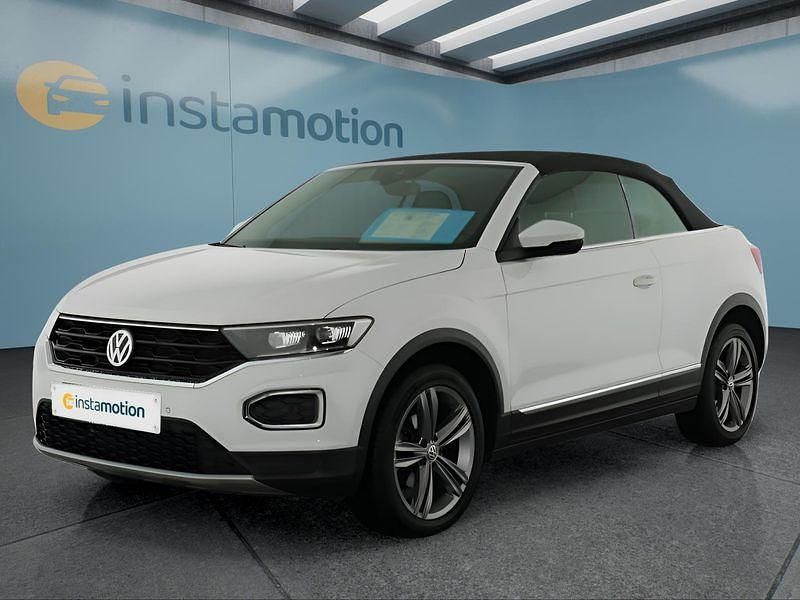 Gebraucht VW T-Roc Cabriolet 150 PS (110 kW) 2020 Weiß Cabrio