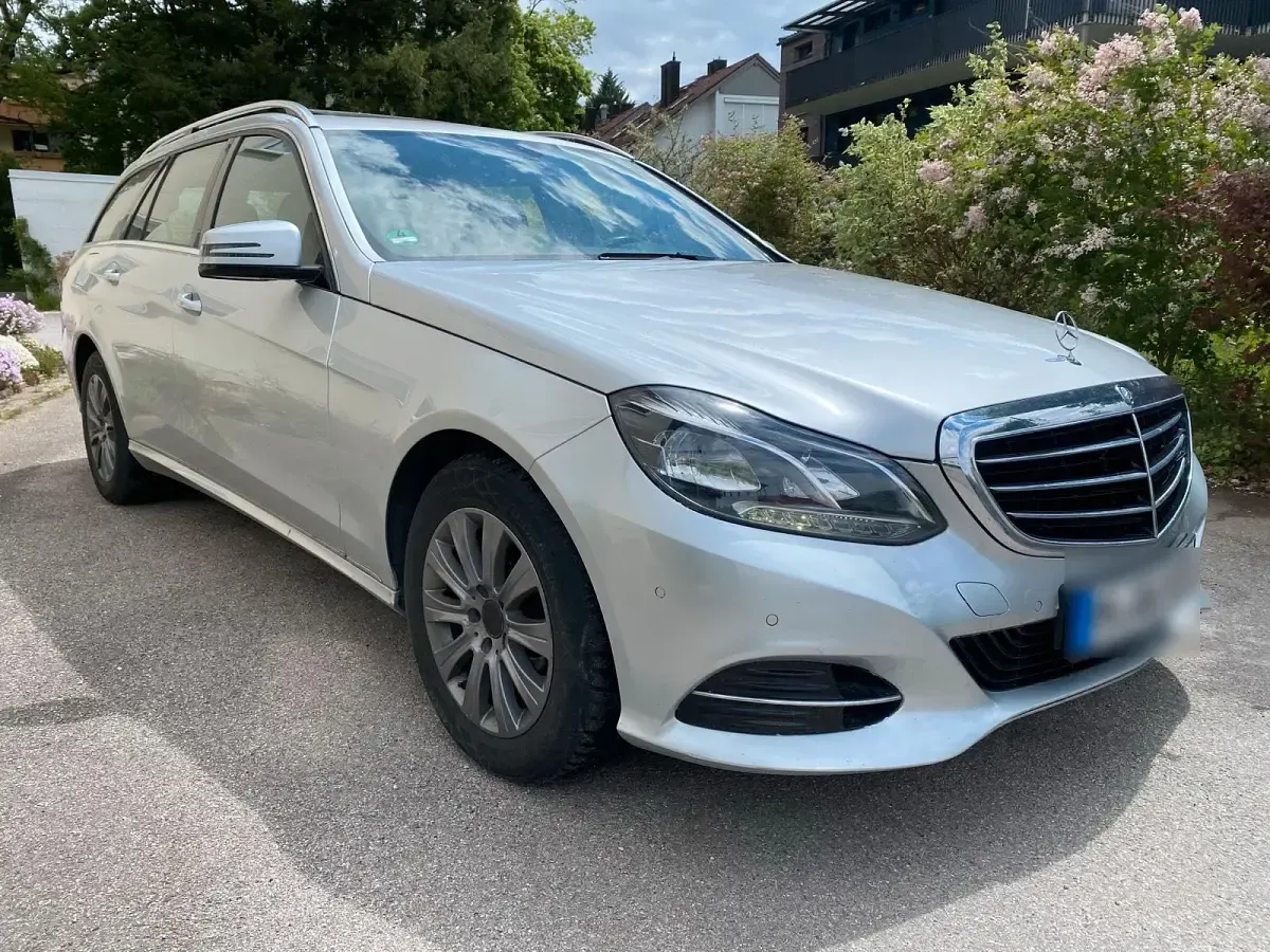 Brugt Mercedes E220 170 HK (125 kW) 2015 Sølv Stationcar