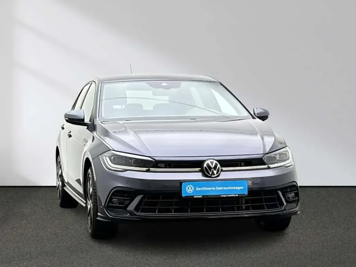Gebraucht VW Polo R-line 110 PS (80 kW) 2023 Grau Kleinwagen