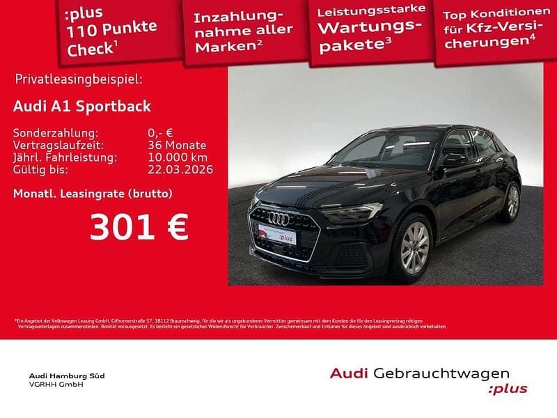 Gebraucht Audi A1 Advanced 95 PS (69 kW) 2025 0e mythosschwarz metallic Limousine