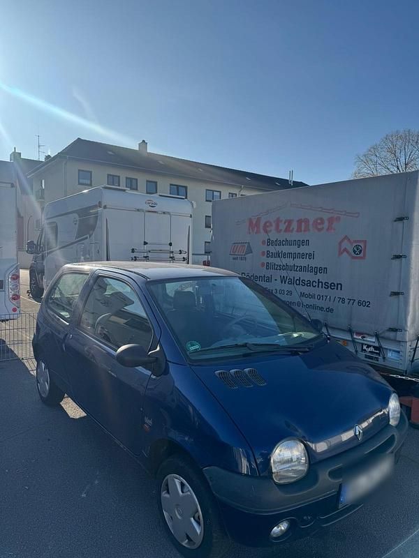 Blau Gebraucht 2000 Renault Twingo Kleinwagen | 500 € (Superpreis) - Bild 1/3