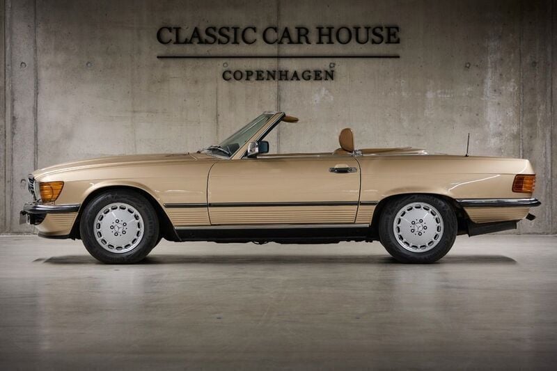 Gebraucht Mercedes SL300 1987 Braun Cabrio