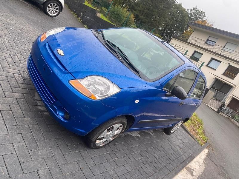 Blau Gebraucht 2009 Chevrolet Matiz Kleinwagen | 1.199 € (Fairer Preis) - Bild 1/4