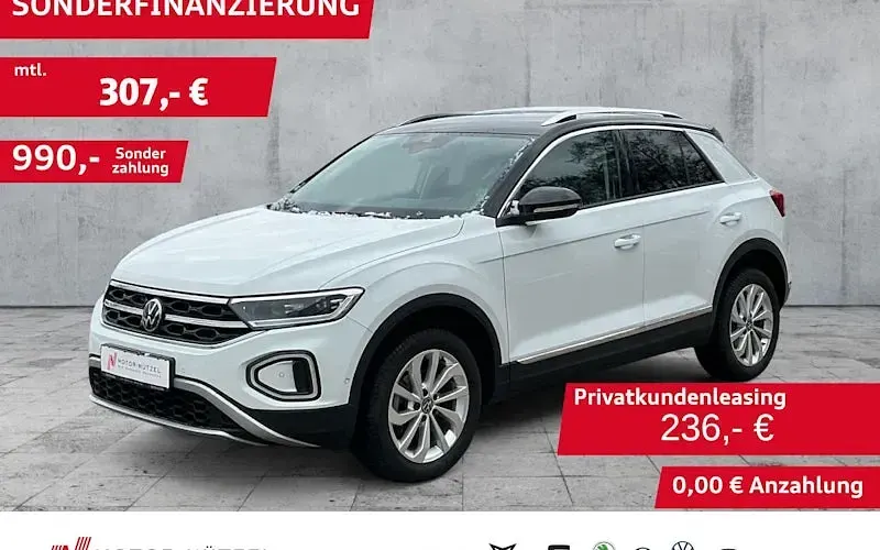 Gebraucht VW T-Roc Style 150 PS (110 kW) 2023 Pure white SUV
