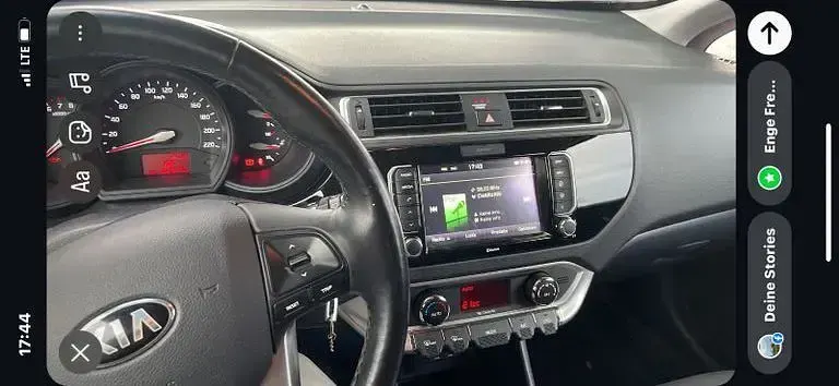 Gebraucht Kia Rio DREAM-TEAM Edition 109 PS (80 kW) 2016 Weiß Kleinwagen