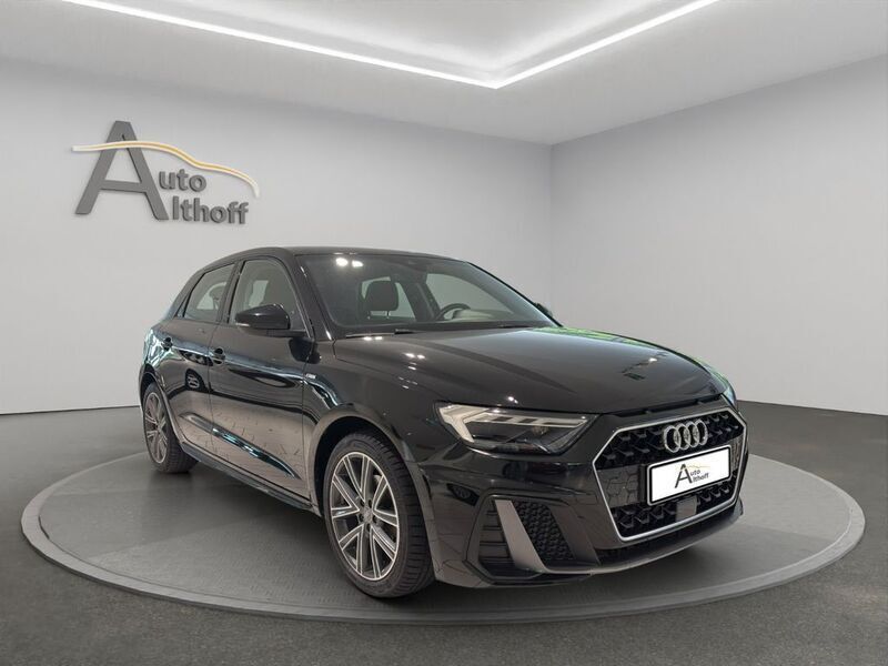 Schwarz Gebraucht 2019 Audi A1 Sportback S-Line Kleinwagen | 21.999 € (Guter Preis) - Bild 1/4