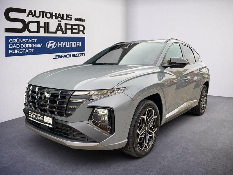 Grau Gebraucht 2023 Hyundai Tucson N Line SUV | 35.480 € (Teuer) - Bild 1/4
