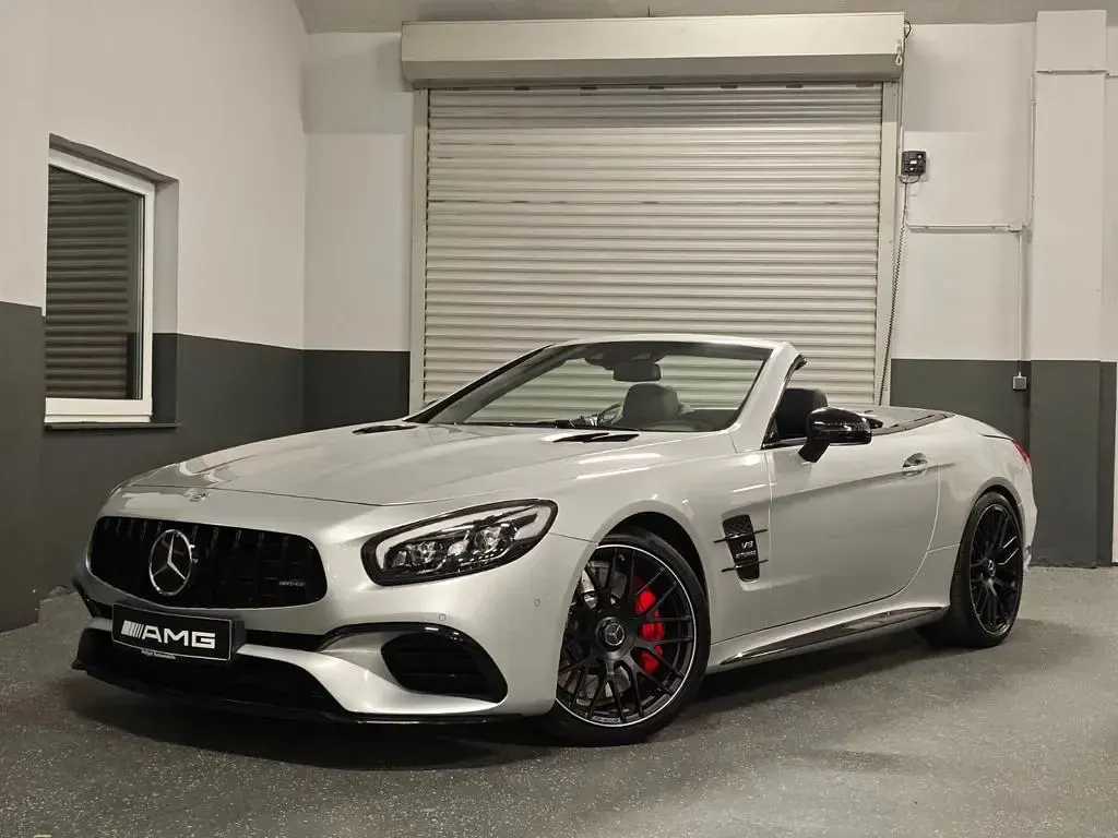 Gebraucht Mercedes SL63 AMG AMG 585 PS (430 kW) 2016 Silber Cabrio