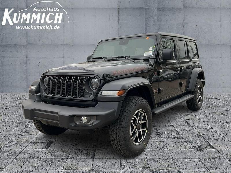 Black (schwarz) Neu 2024 Jeep Wrangler Rubicon SUV | 62.500 € (Guter Preis) - Bild 1/4