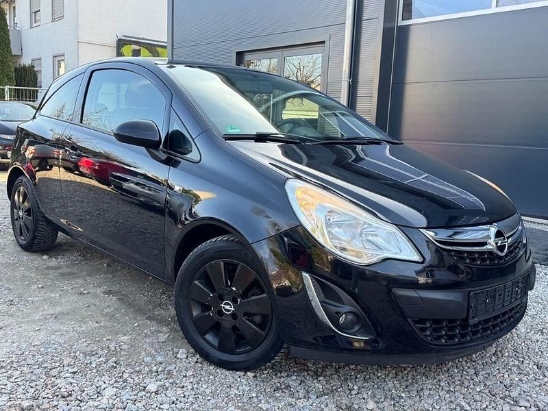 Gebraucht Opel Corsa Selection 87 PS (63 kW) 2012 Schwarz Kleinwagen