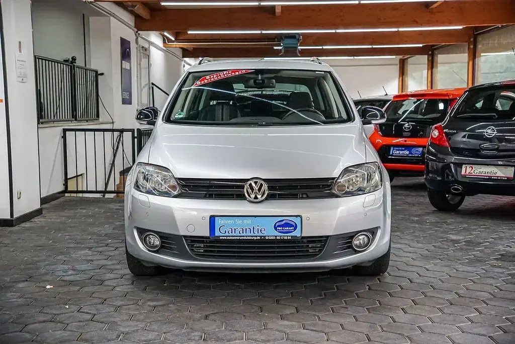 Gebraucht VW Golf Plus Cross Match 86 PS (63 kW) 2012 Silber Van / Kleinbus