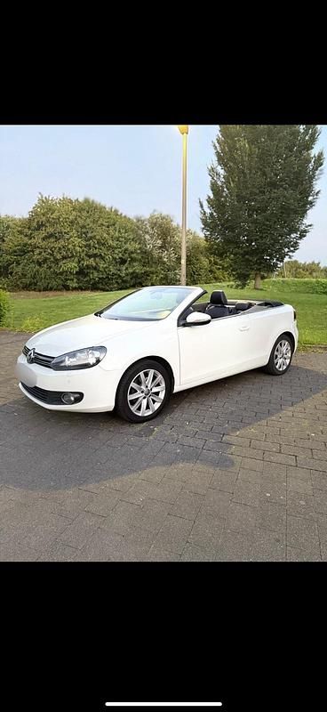 Weiß Gebraucht 2011 VW Golf Cabriolet Cabrio | 5.800 € (Fairer Preis) - Bild 1/4