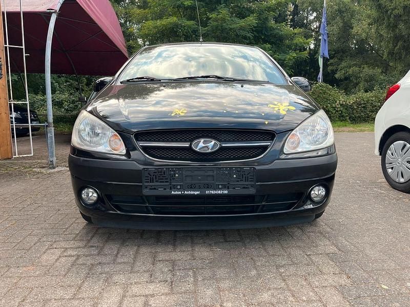 Schwarz Gebraucht 2006 Hyundai Getz Basis Kleinwagen | 2.799 € - Bild 1/4