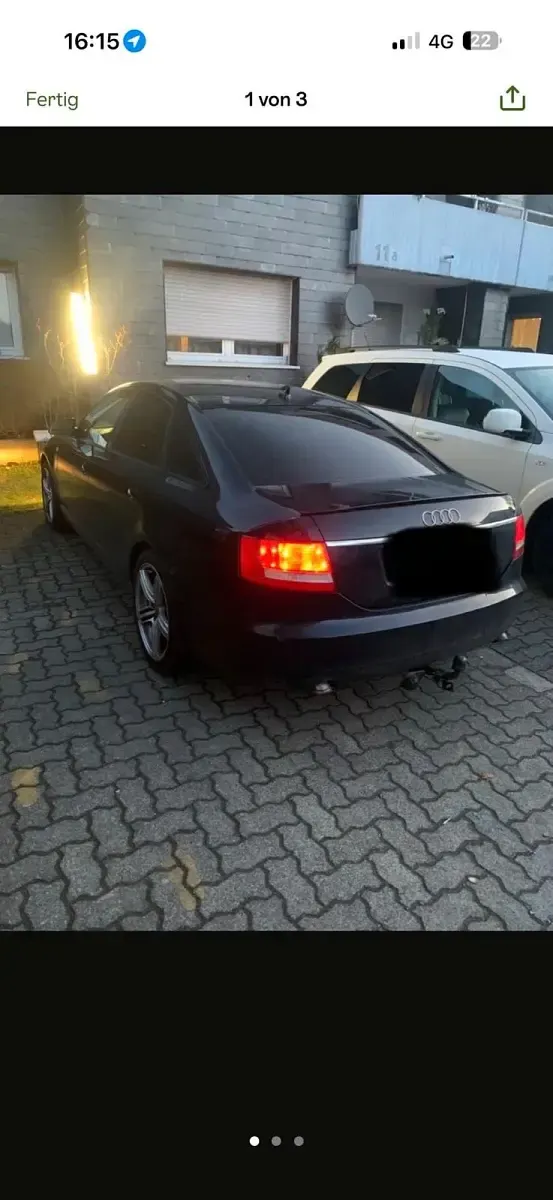 Gebraucht Audi A6 224 PS (164 kW) 2006 Blau Limousine
