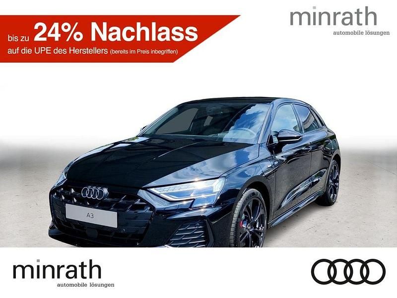 Schwarz Neu 2025 Audi A3 Sportback e-tron Sport Limousine | 46.679 € (Fairer Preis) - Bild 1/4