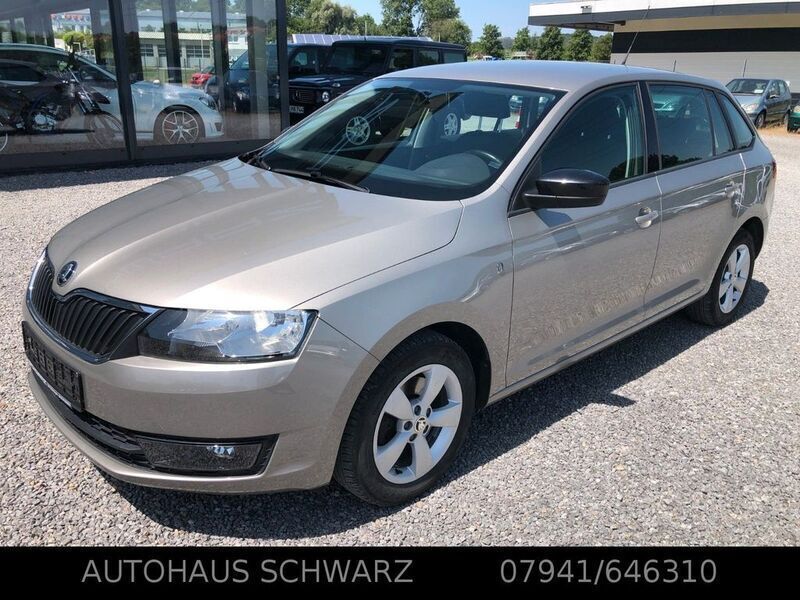 Beige Gebraucht 2015 Skoda Rapid Ambition Limousine | 7.750 € (Fairer Preis) - Bild 1/4