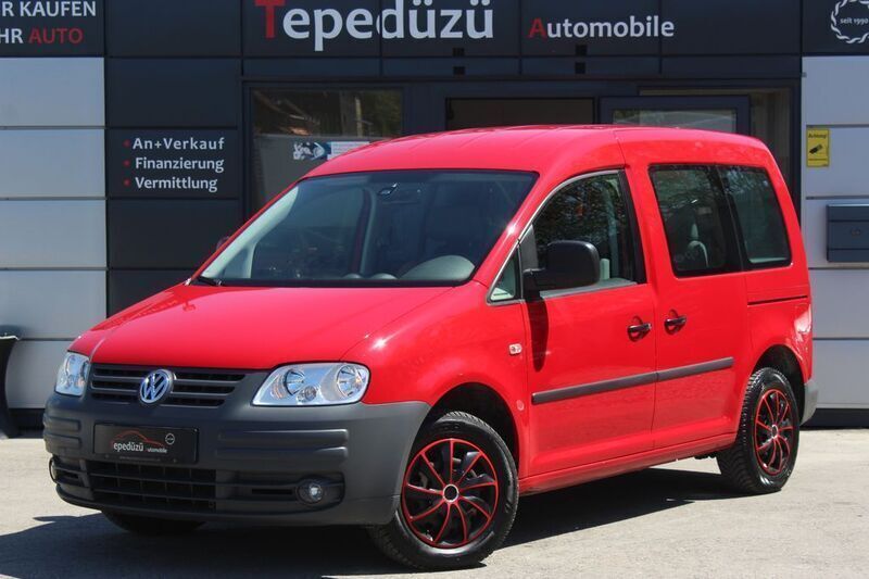 Rot Gebraucht 2009 VW Caddy Life Van / Kleinbus | 5.999 € (Superpreis) - Bild 1/4