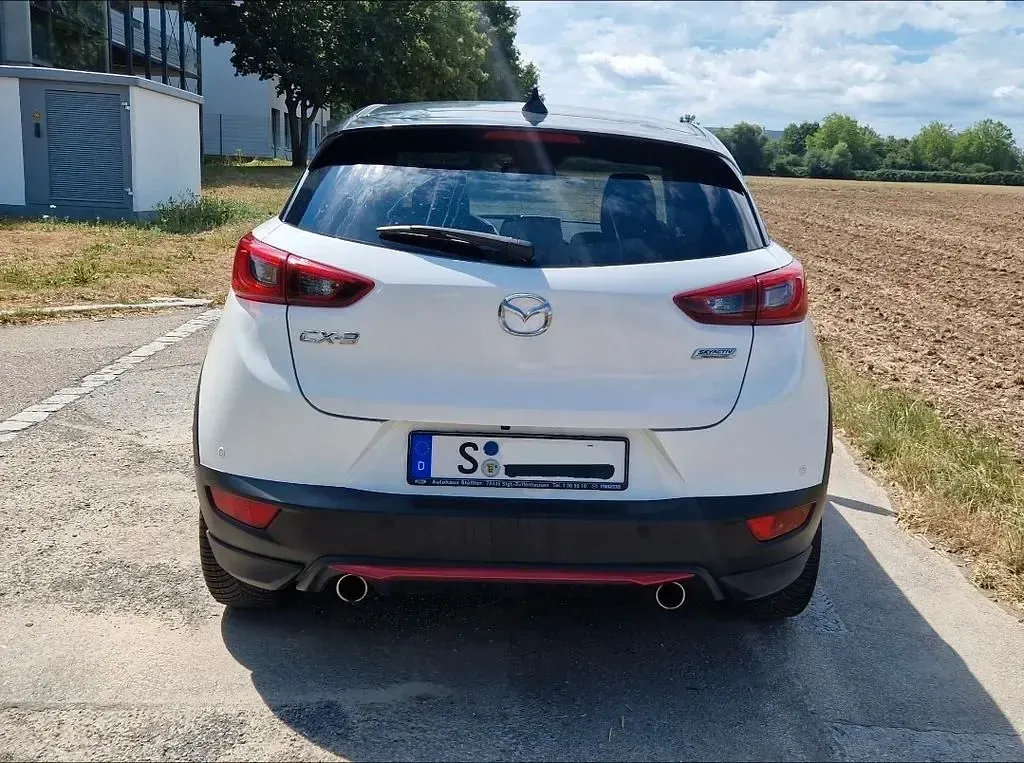 Gebraucht Mazda CX-3 Sports-Line 120 PS (88 kW) 2016 Weiß SUV