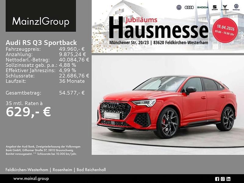 Gebraucht Audi RS Q3 400 PS (294 kW) 2022 Tangorot metallic SUV