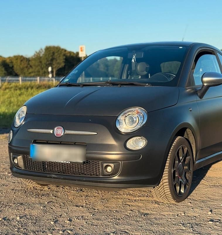 Schwarz Gebraucht 2010 Fiat 500 Kleinwagen | 5.900 € (Fairer Preis) - Bild 1/4