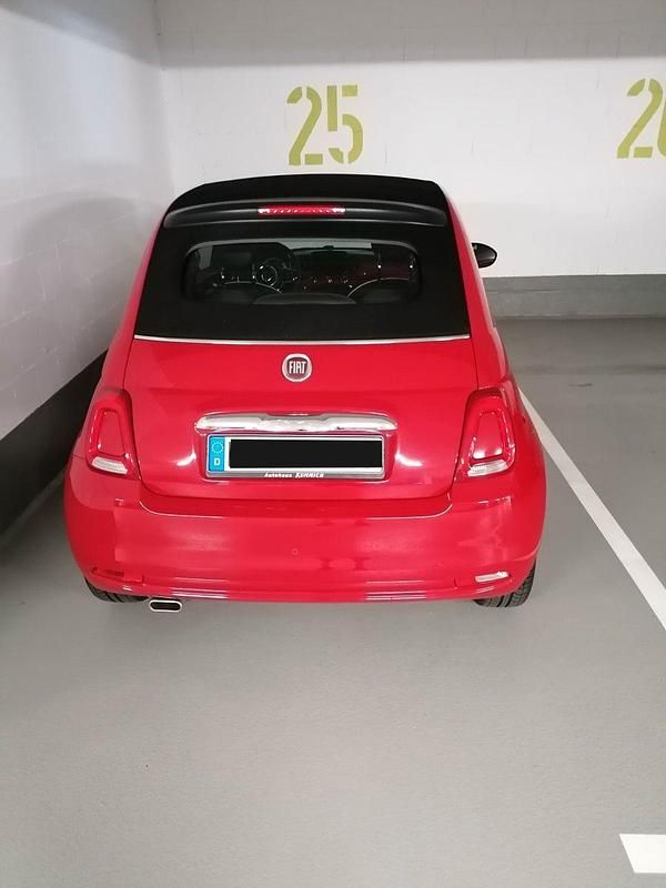 Gebraucht Fiat 500C 69 PS (50 kW) 2021 Rot Cabrio