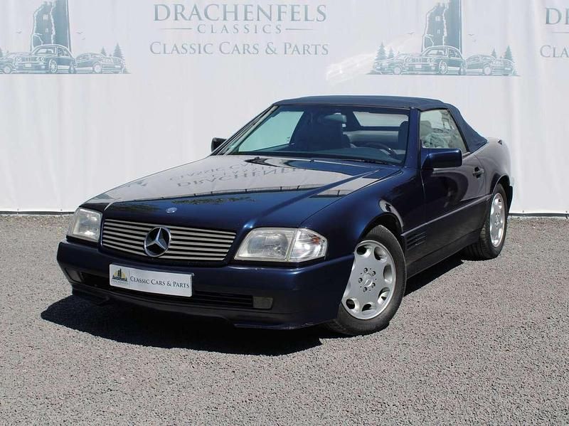 Gebraucht Mercedes SL320 231 PS (169 kW) 1995 Azuritblaumetallic Cabrio